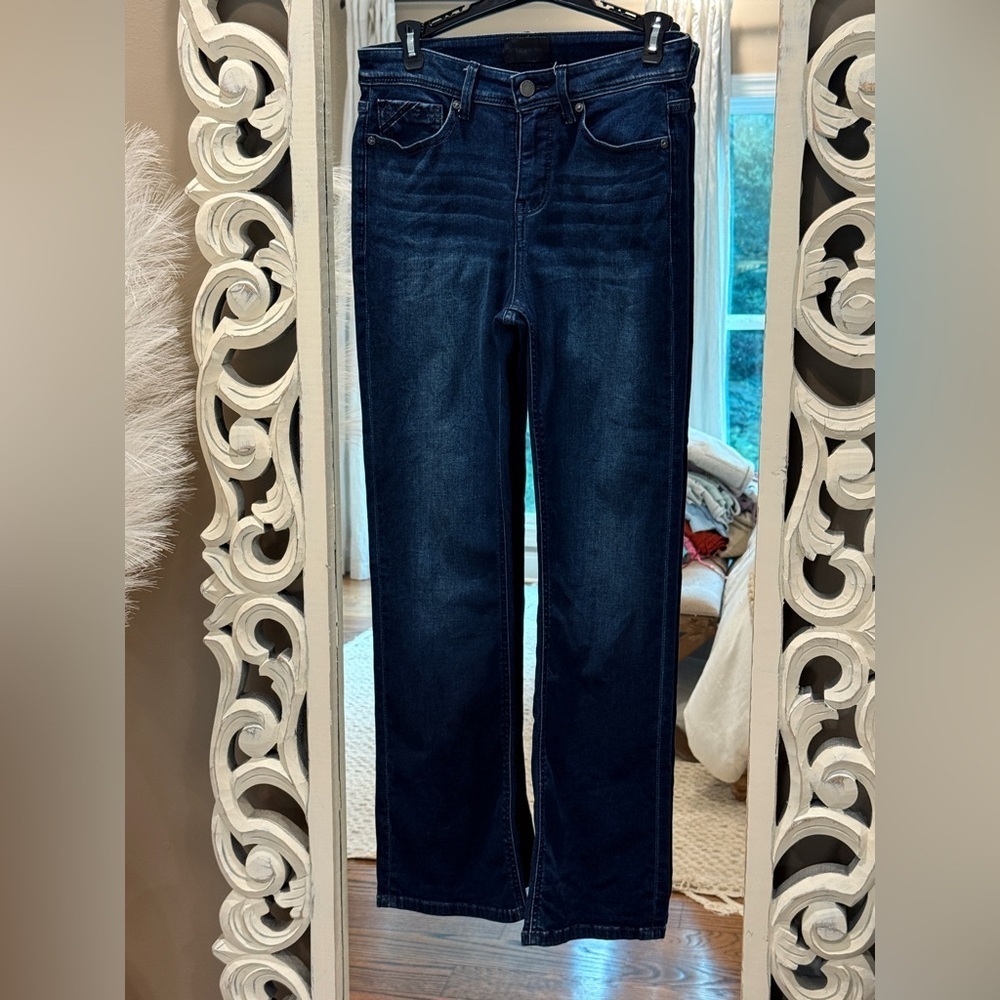 Women’s BUCKLE BLACK Curvy Mid-Rise Boot Stretch Jean- Size 26x30 - Picture 5 of 12